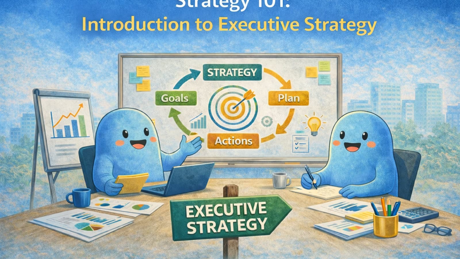 Article cover illustration: Strategy 101: Intro to Operational Strategy